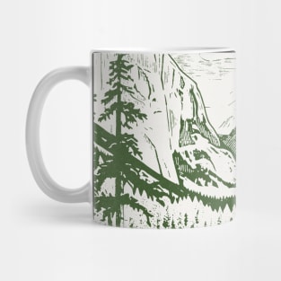 Vintage Wilderness American Nature Landscape Mug